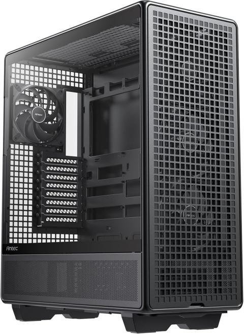 Antec 900 Full Tower Case Chassis w/ 6 PWM Fans Included & Tempered Glass