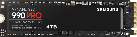 4TB SAMSUNG 990 PRO NVMe 7450MB/s